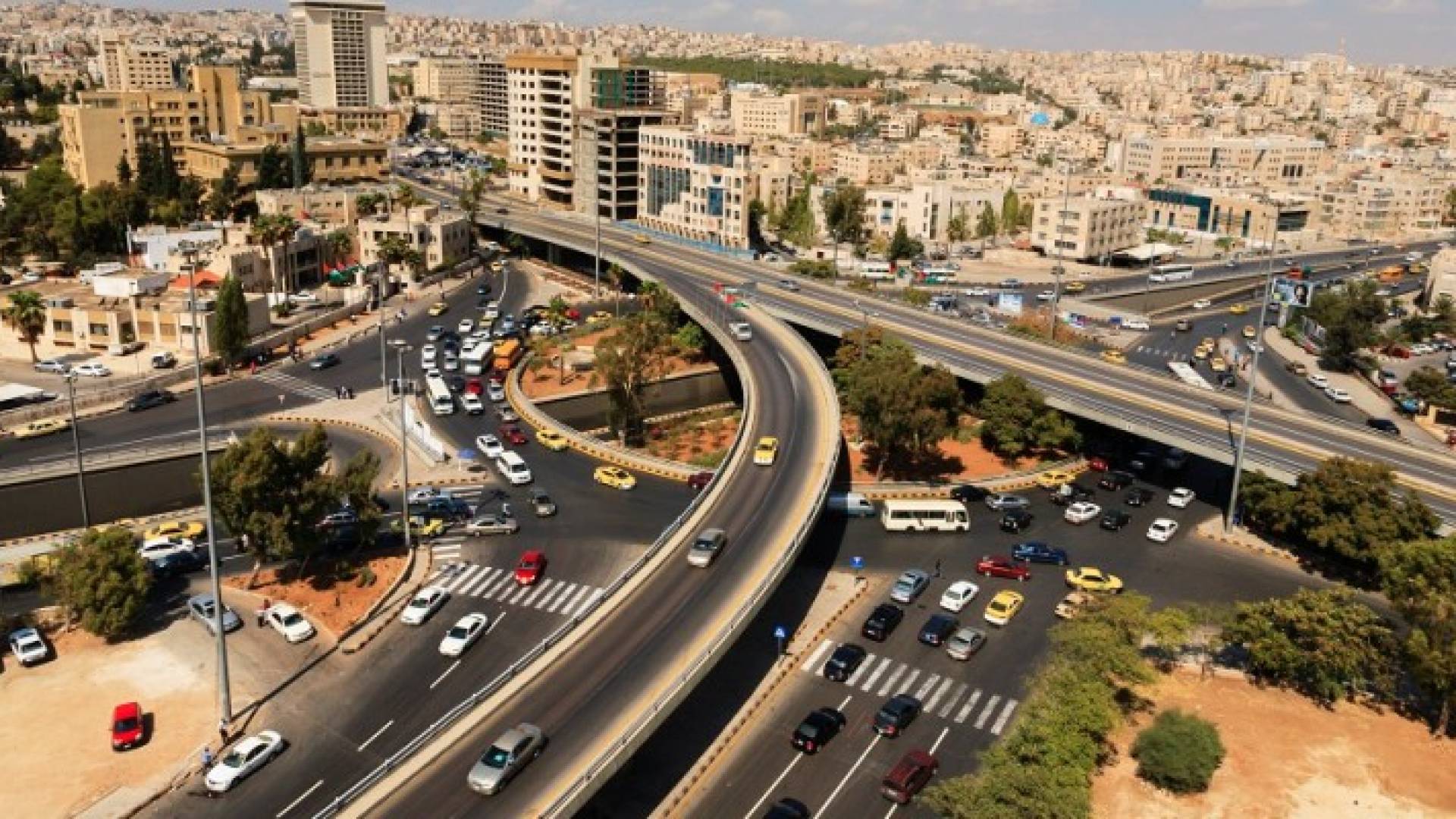 صورة عامة للعاصمة عمان