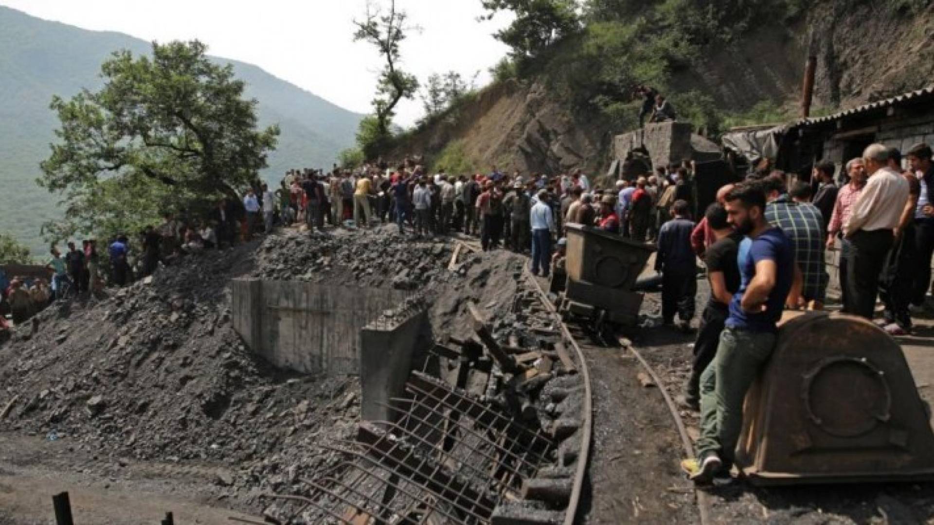 وقع الانفجار بمنجم بمنجم زمستان يورت