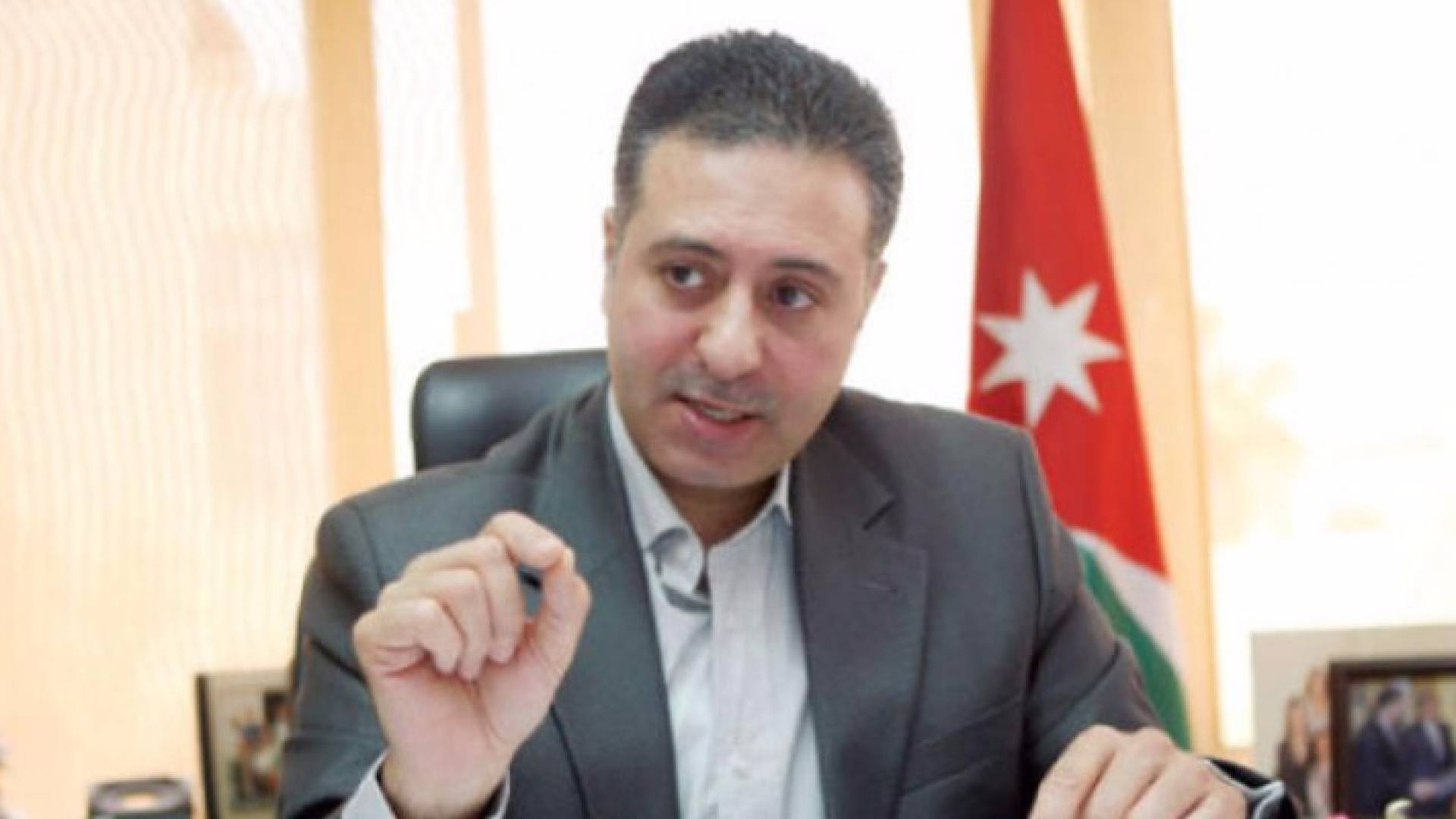 وزير الصناعة والتجارة والتموين المهندس يعرب القضاة 