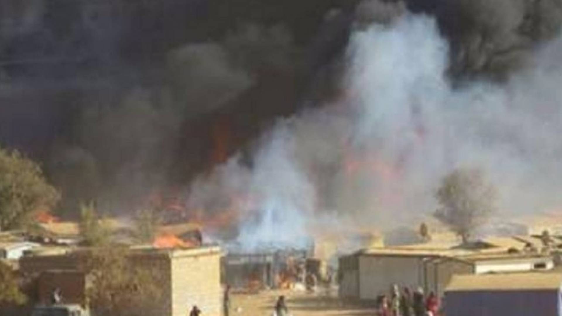 قتلى وجرحى بتفجير قرب مخيم الركبان داخل الأراضي السورية- ارشيفية