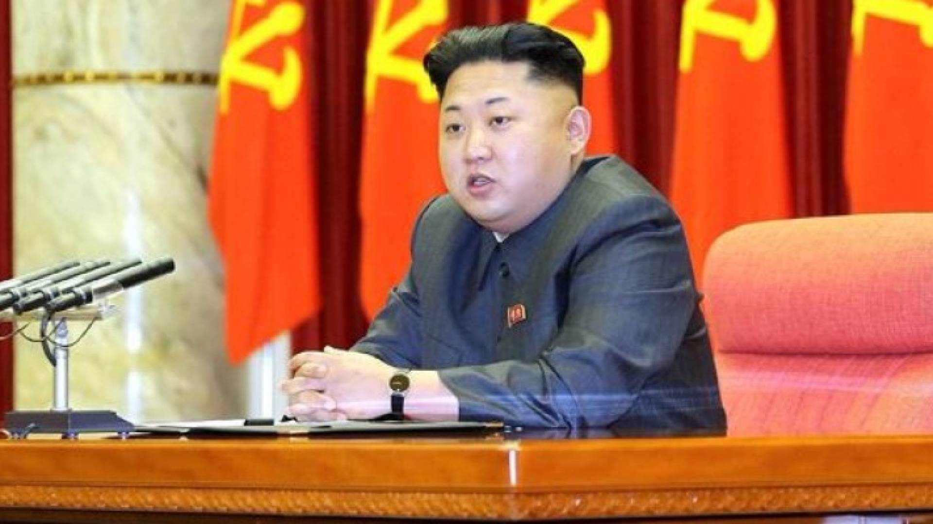 الزعيم الكوري الشمالي كيم جونغ اون