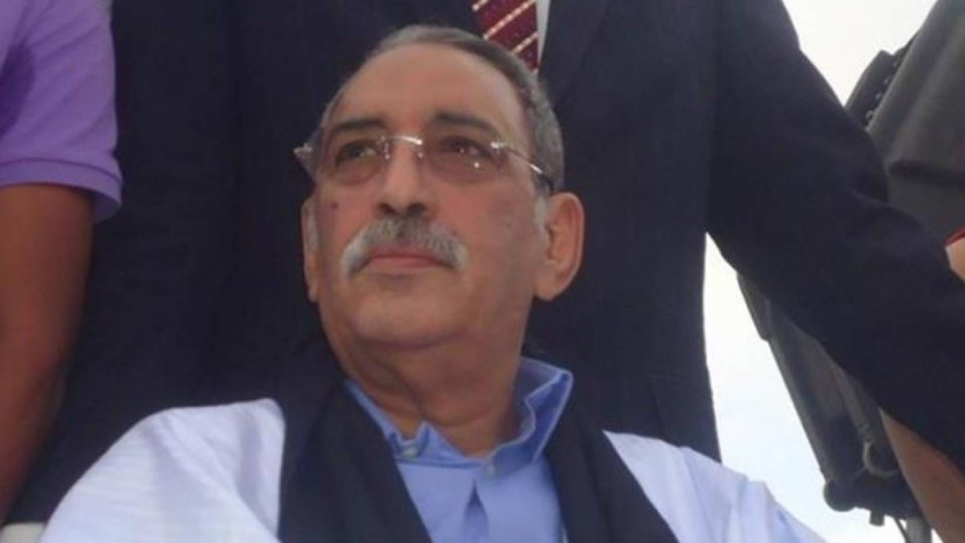  الرئيس الموريتاني الأسبق اعل ولد محمد فال 