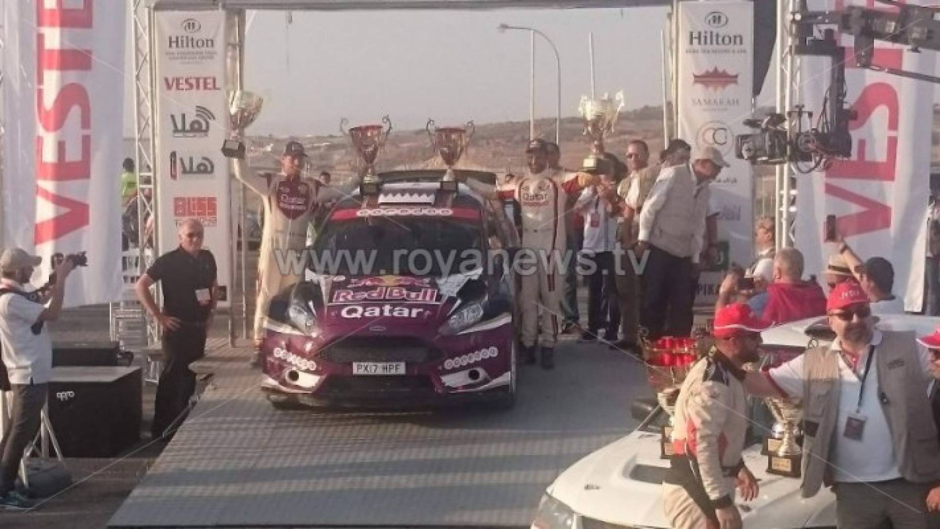 ناصر العطية بطلا لرالي الأردن 2017