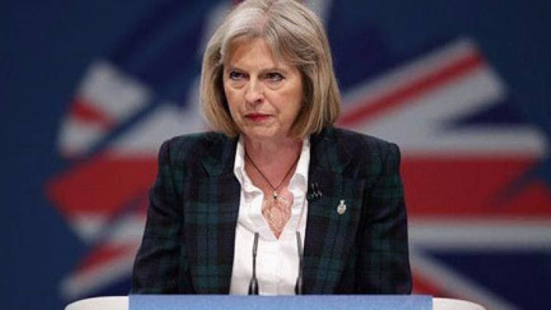 رئيسة الوزراء البريطانية تيريزا ماي