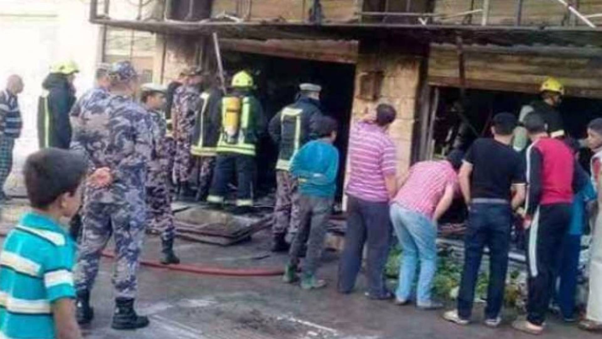 من اعمال الشغب التي شهدتها البلدة