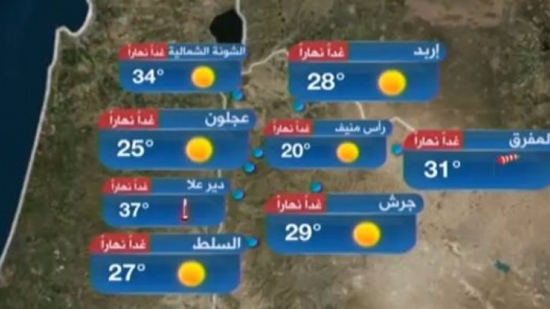 من النشرة الجوية 