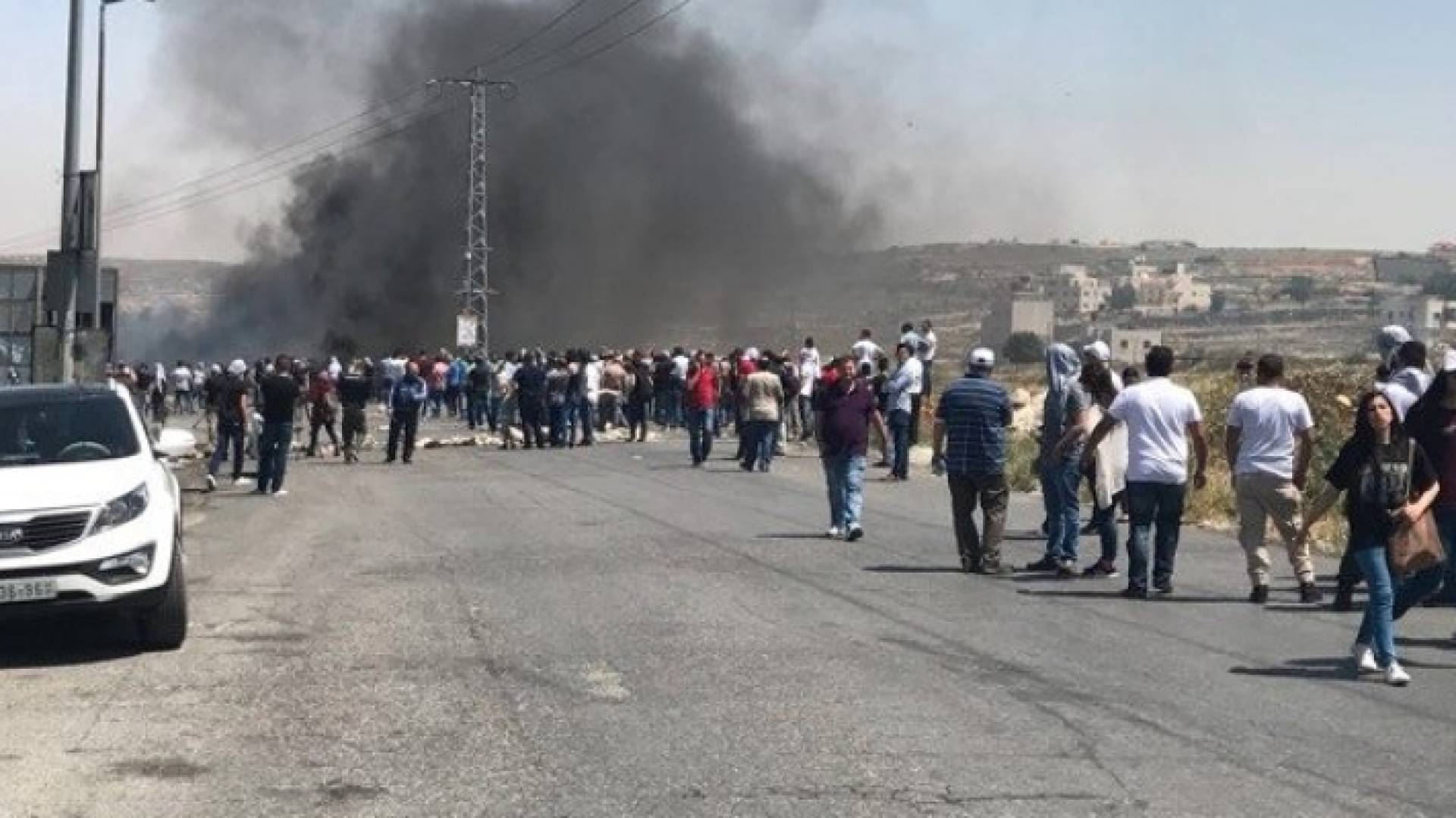 صورة خلال المواجهات