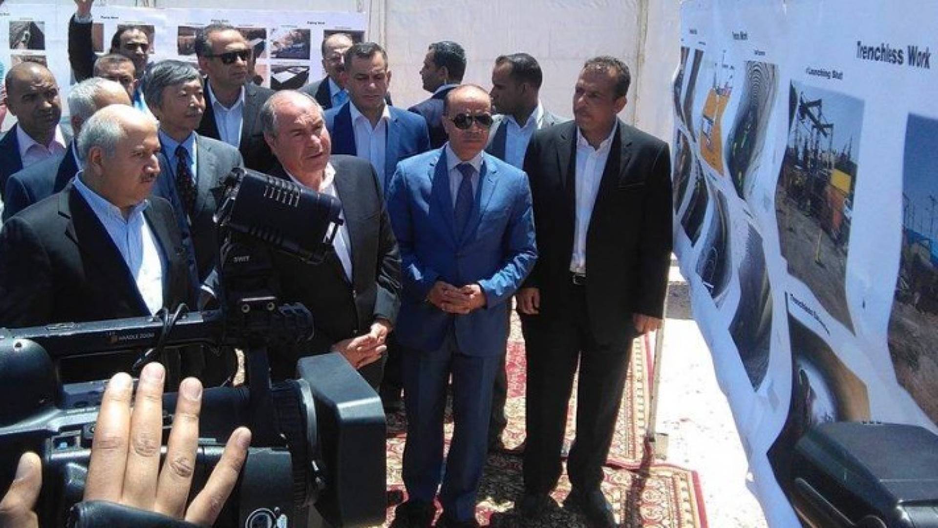 الملقي يدشن مشروع مائي في الأغوار الشمالية