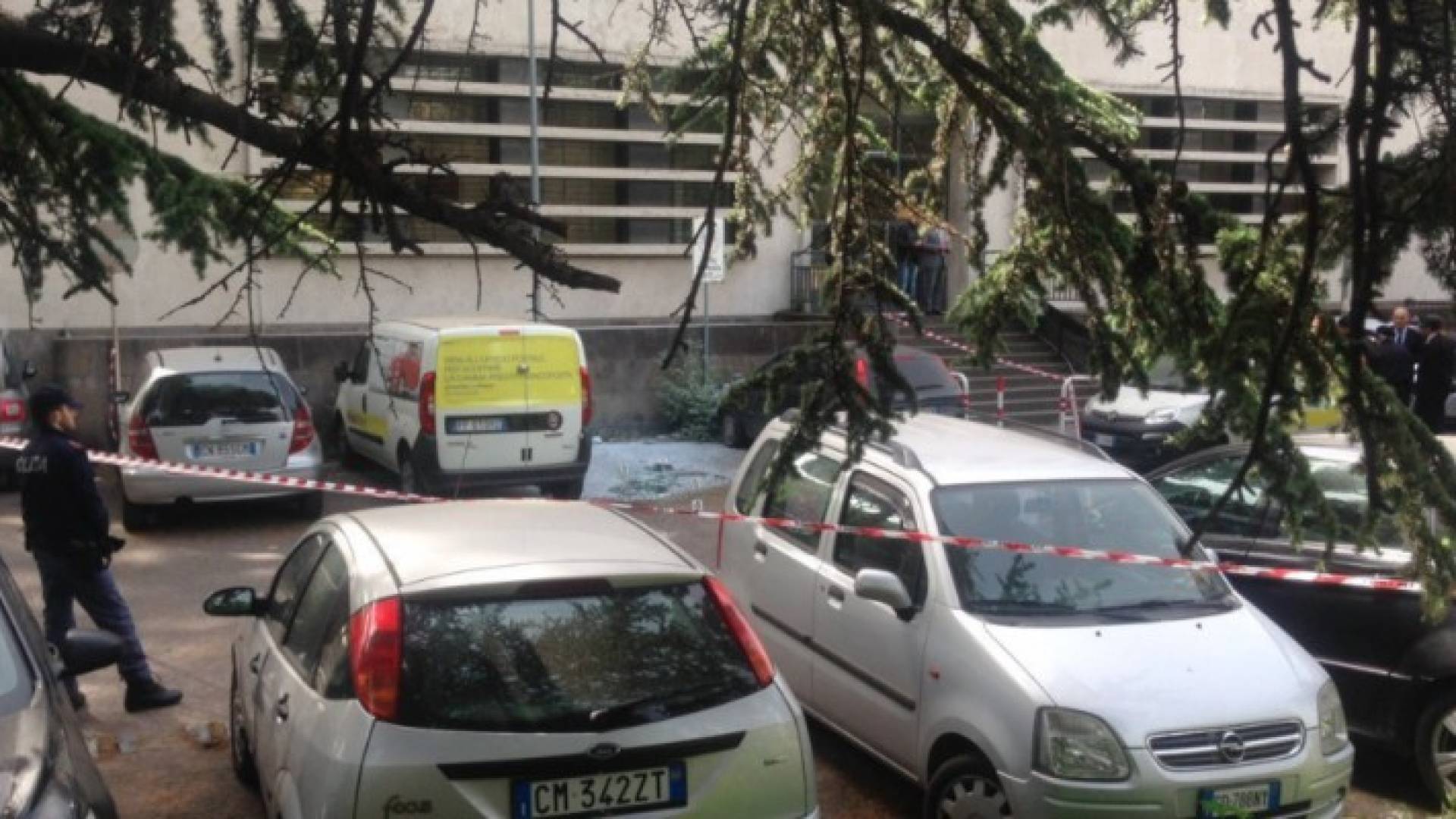 مكان الانفجار 