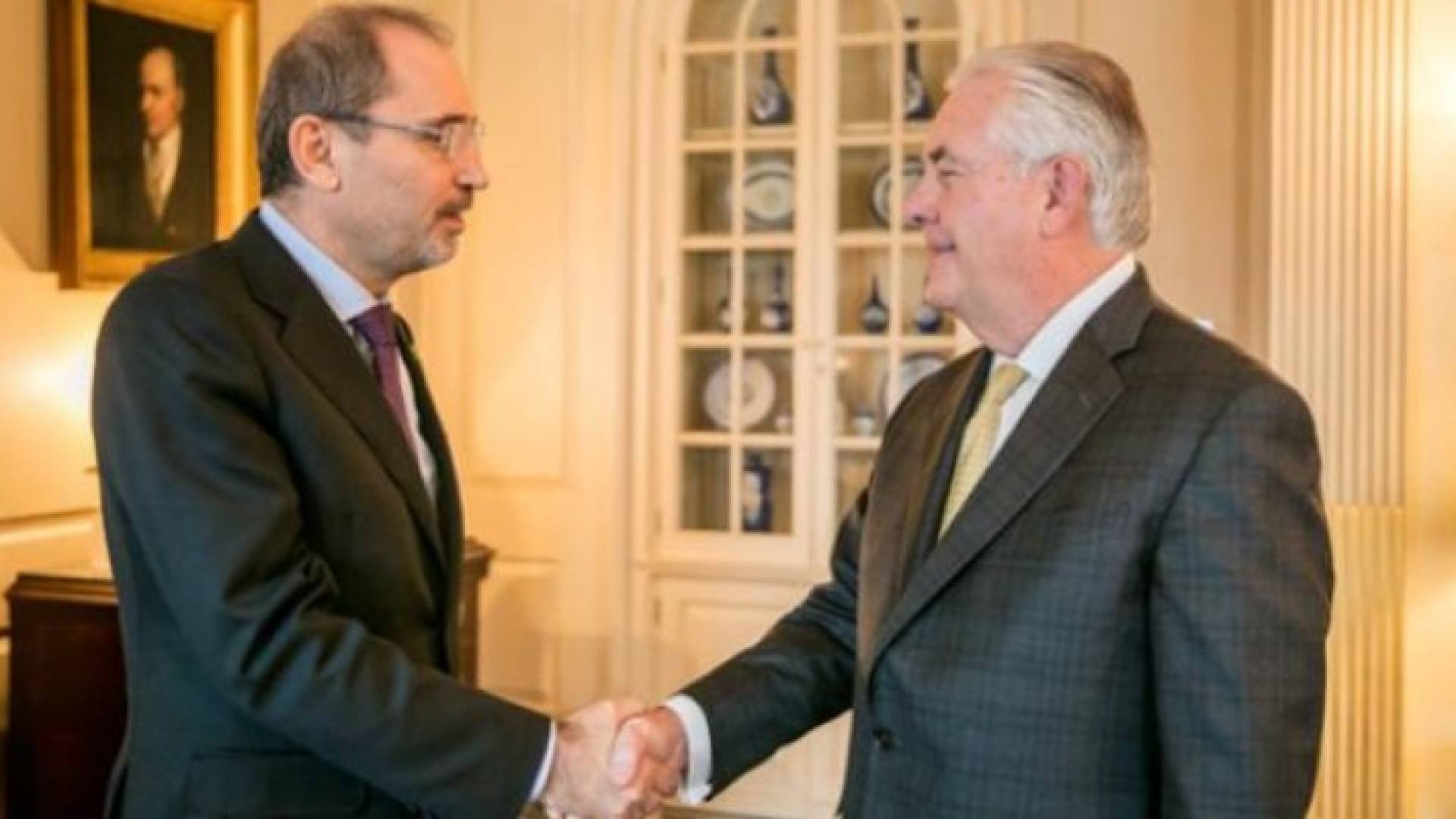 الصفدي وتيلرسون