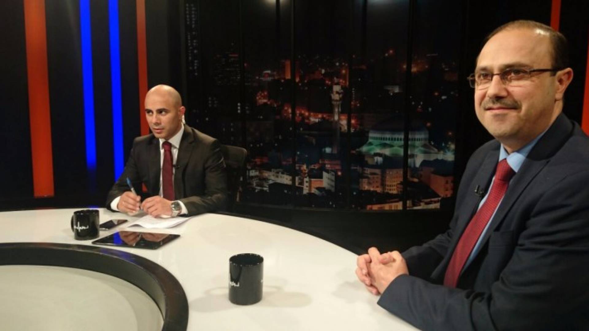 جانب من الحلقة 