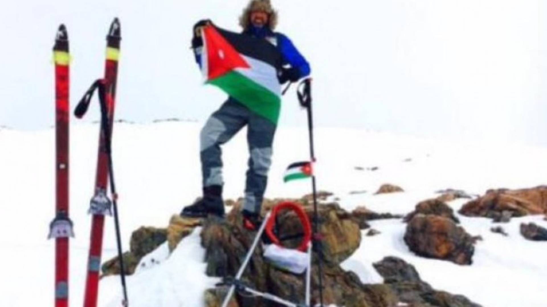 لمغامر الأردني والعالمي مصطفى سلامة 