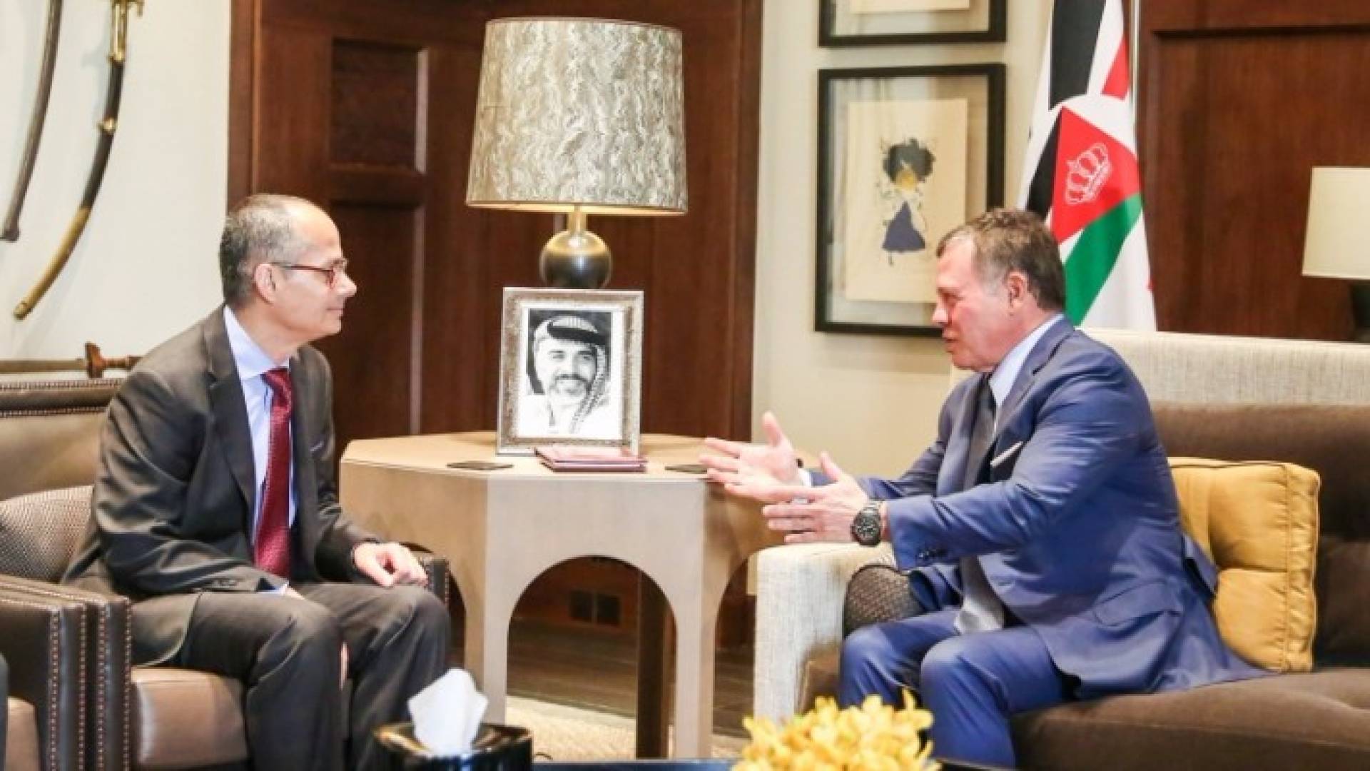 الملك ينعم على البروفيسور ياغي بوسام الملك عبدالله الثاني ابن الحسين للتميز من الدرجة الأولى