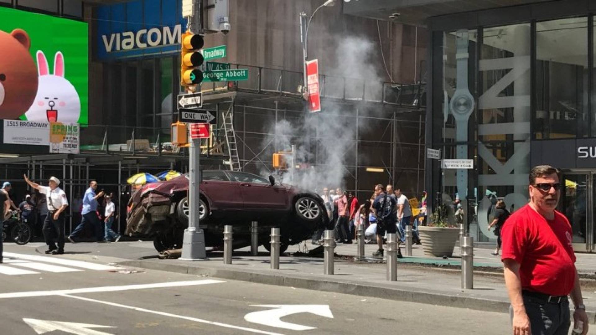 صورة من حادث نيويورك