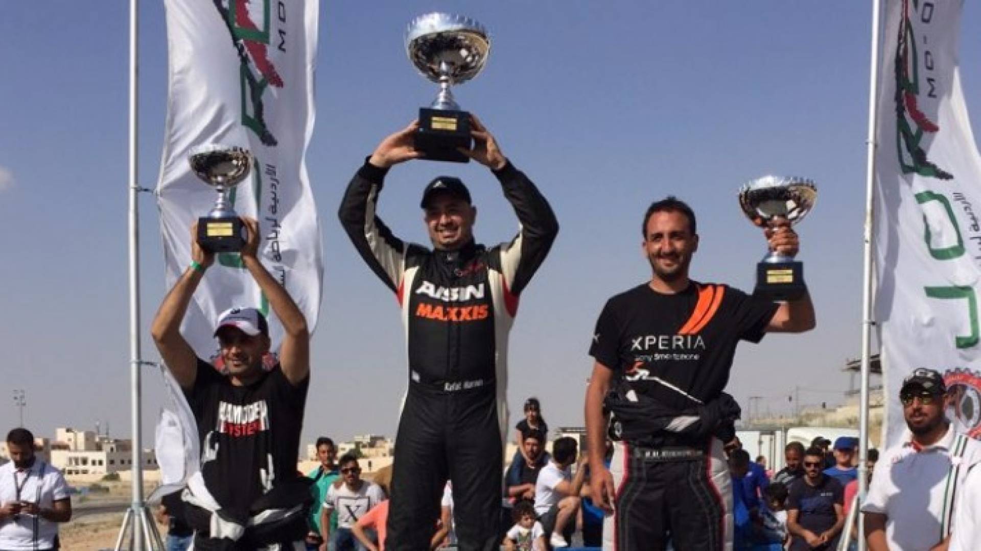 جانب من التتويج 