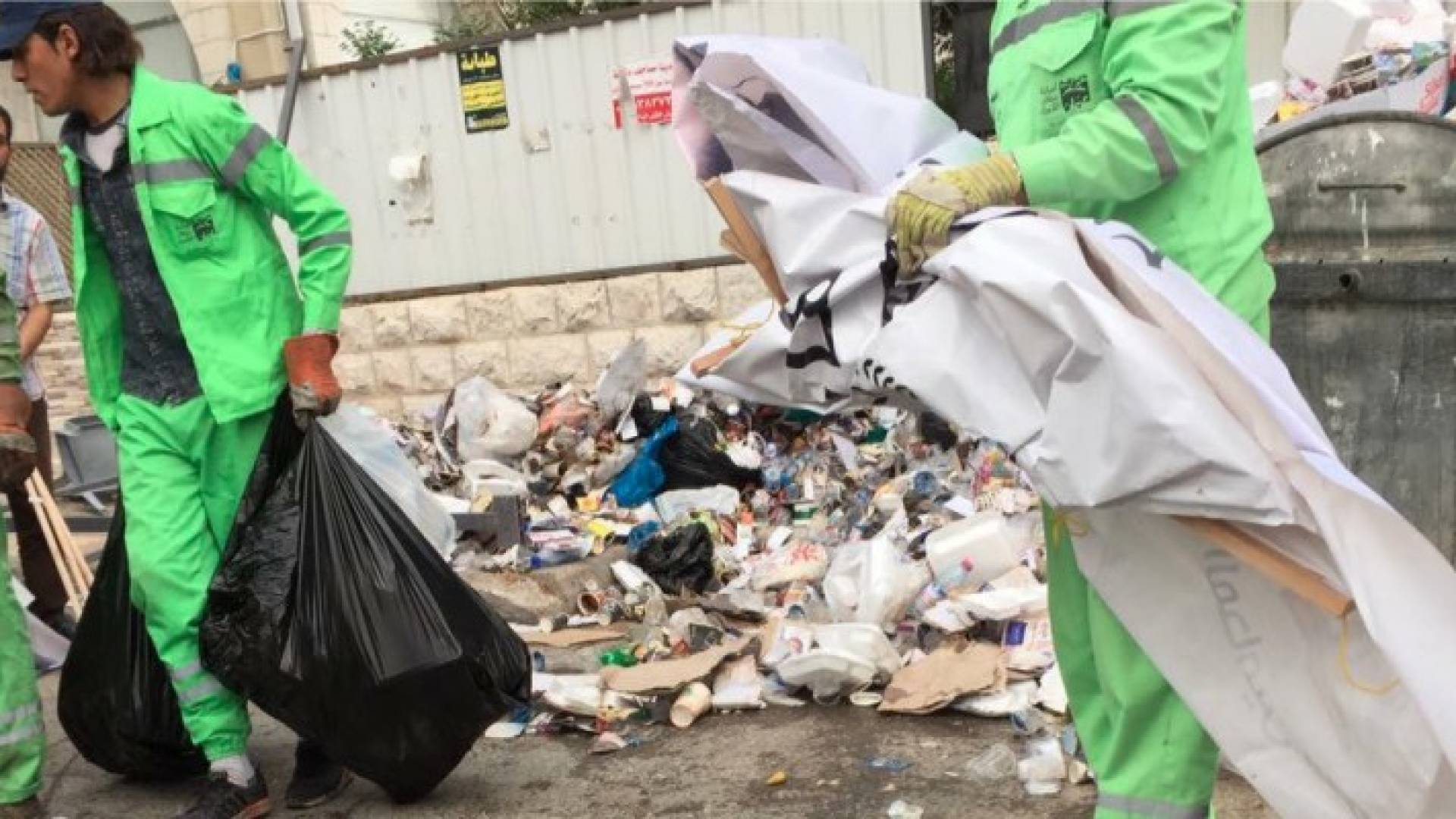 انتشار النفايات والاهمال بعد انتخابات "المحامين"