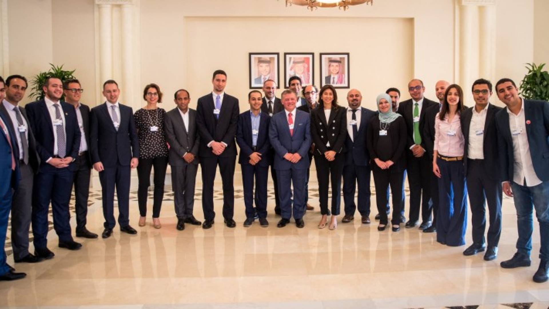 الملك: فخور للغاية بشركاتنا المبتدئة وشبابنا الريادي