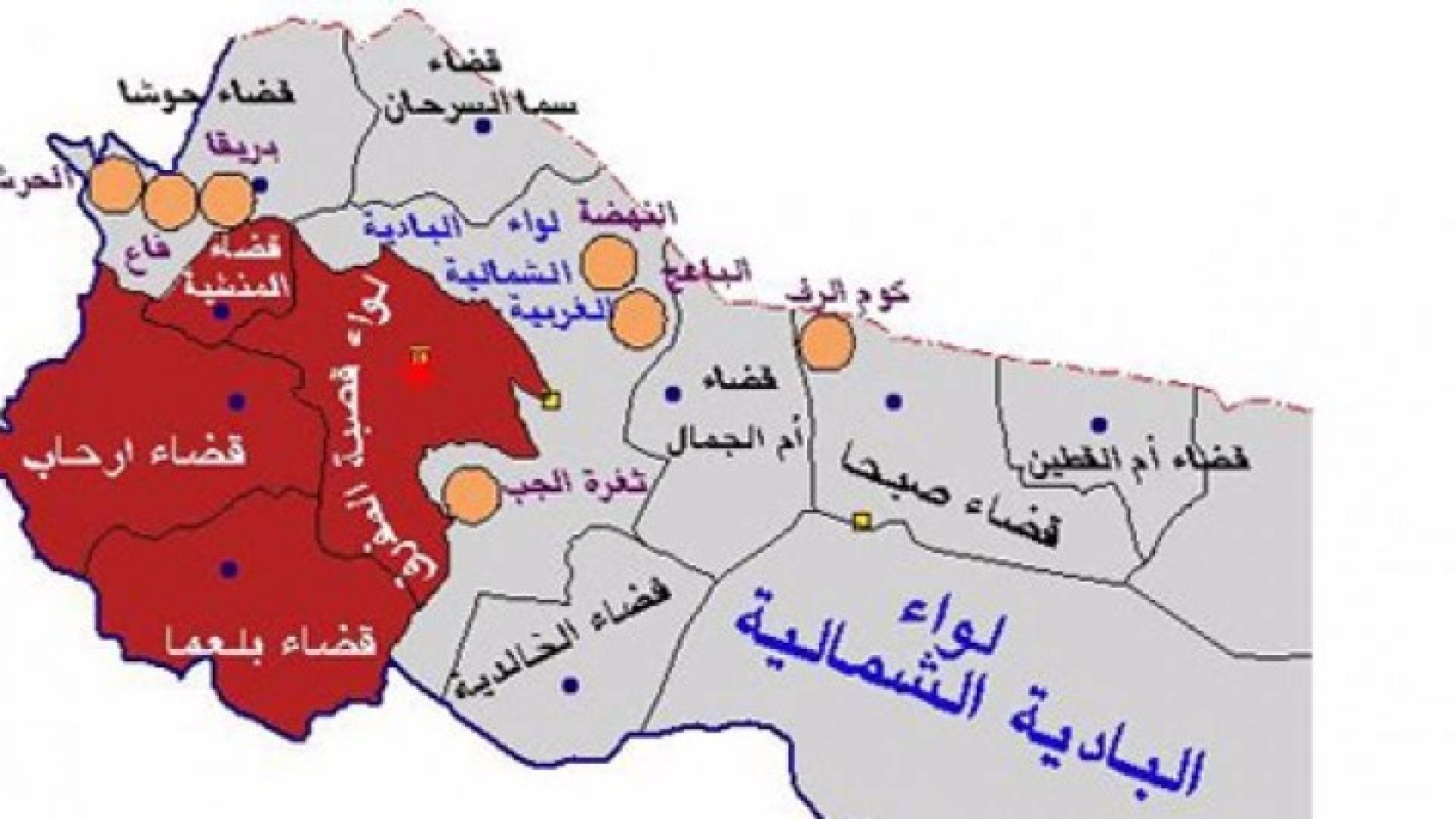 خريطة المفرق-اشرف