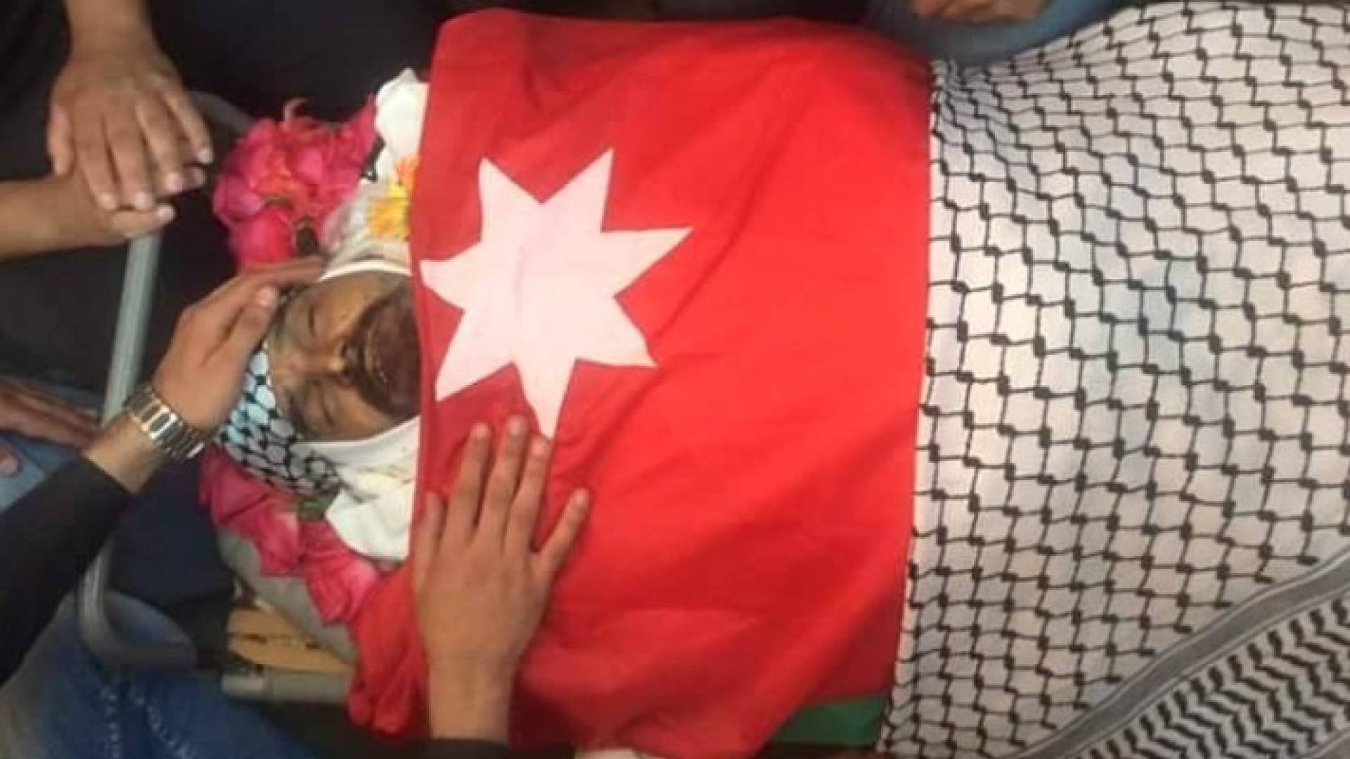 تشييع جثمان الشهيد الكسجي في عمان 