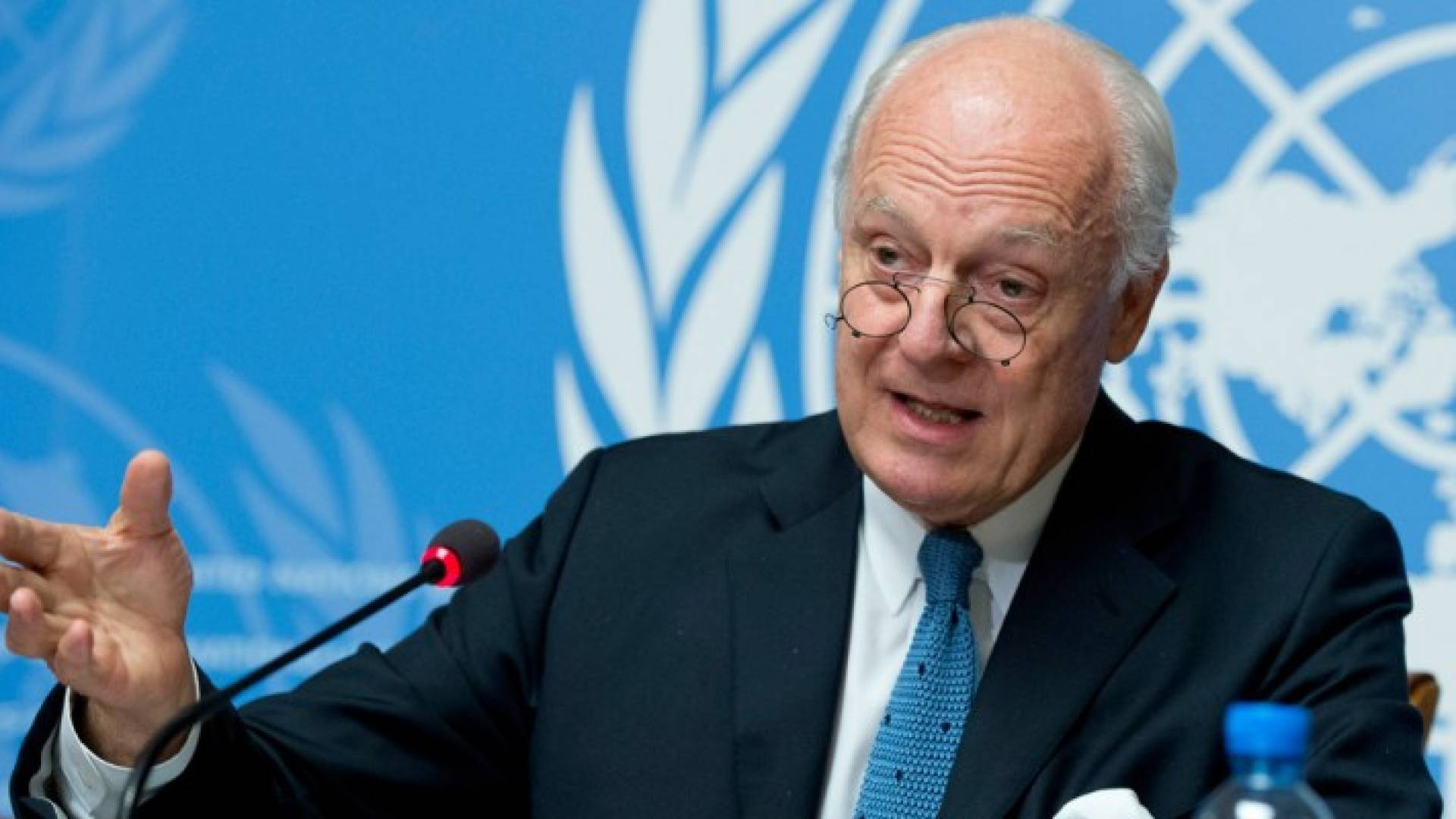 مبعوث الأمم المتحدة إلى سوريا ستافان دي ميستورا 