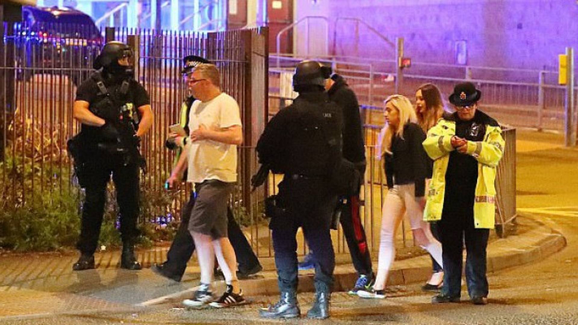 تفجير ارهابي في مانشستر 