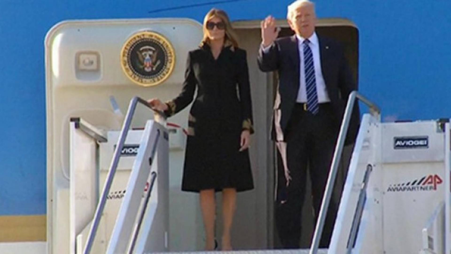 ترمب يصل إلى روما للقاء البابا فرنسيس