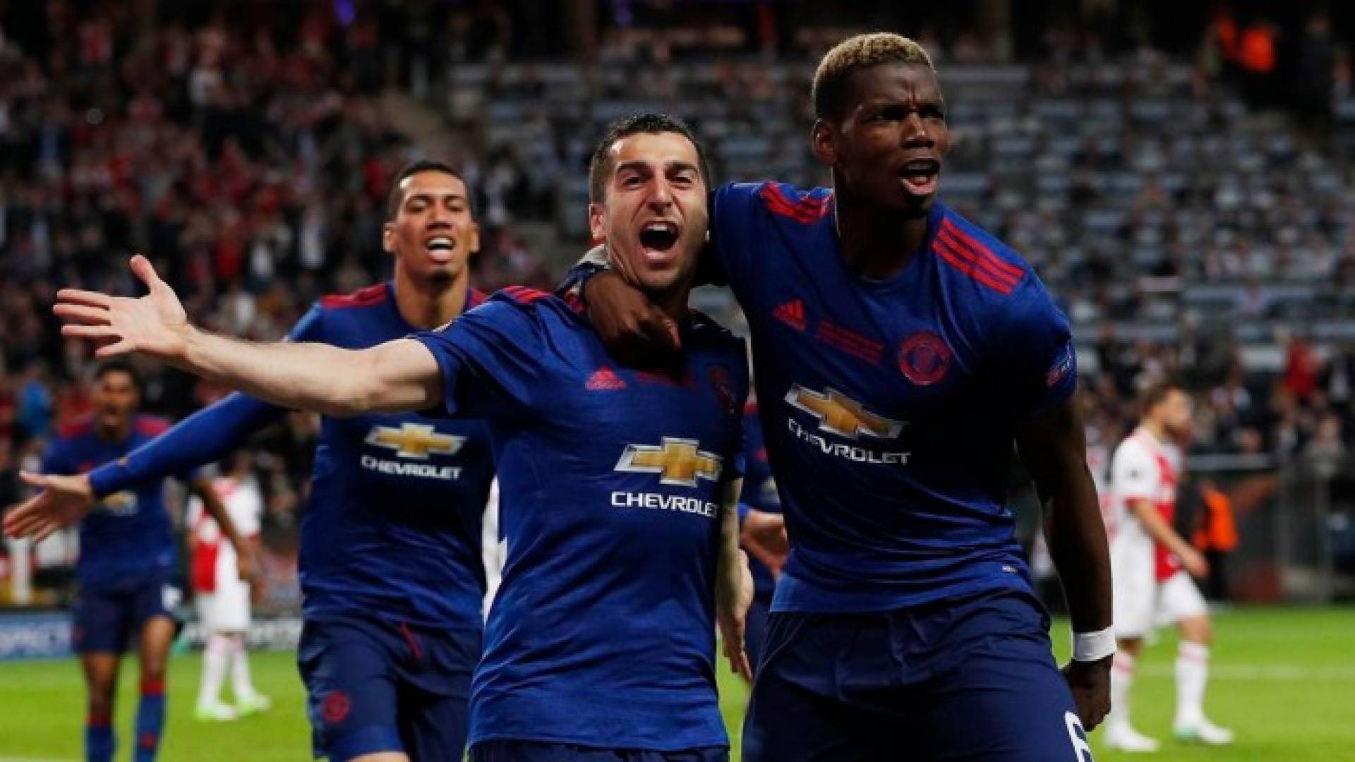 جانب من المباراة