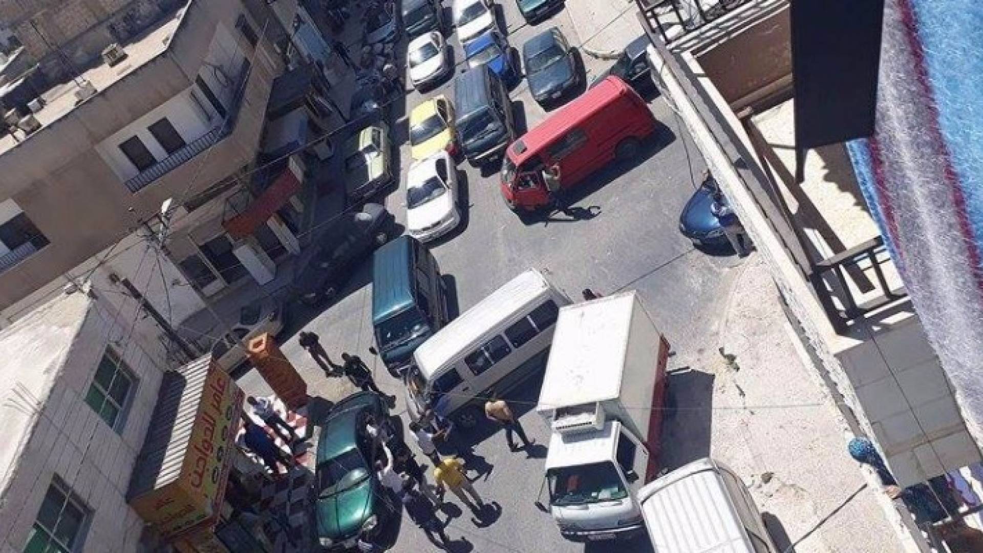 إغلاق شارع رئيسي في إربد بسبب مشاجرة