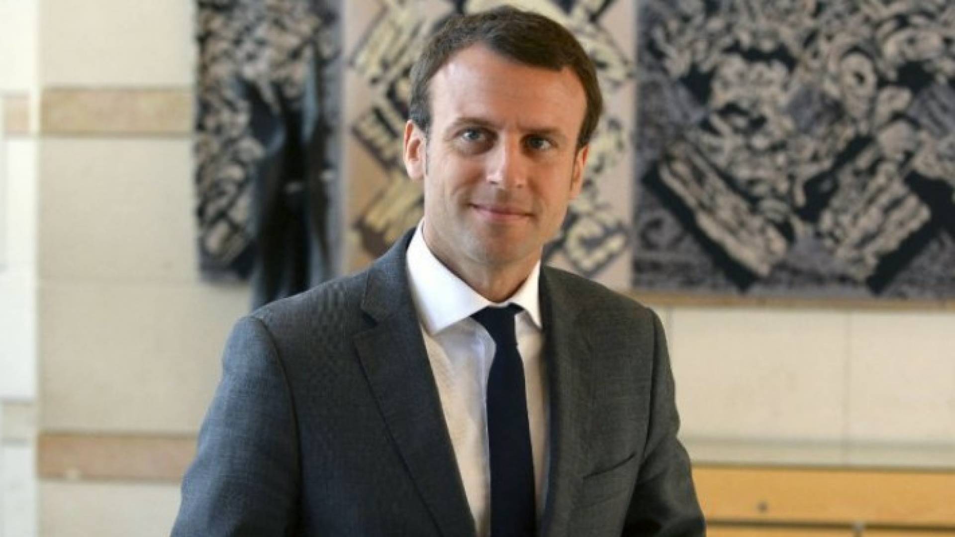 الرئيس الفرنسي الجديد إيمانويل ماكرون 