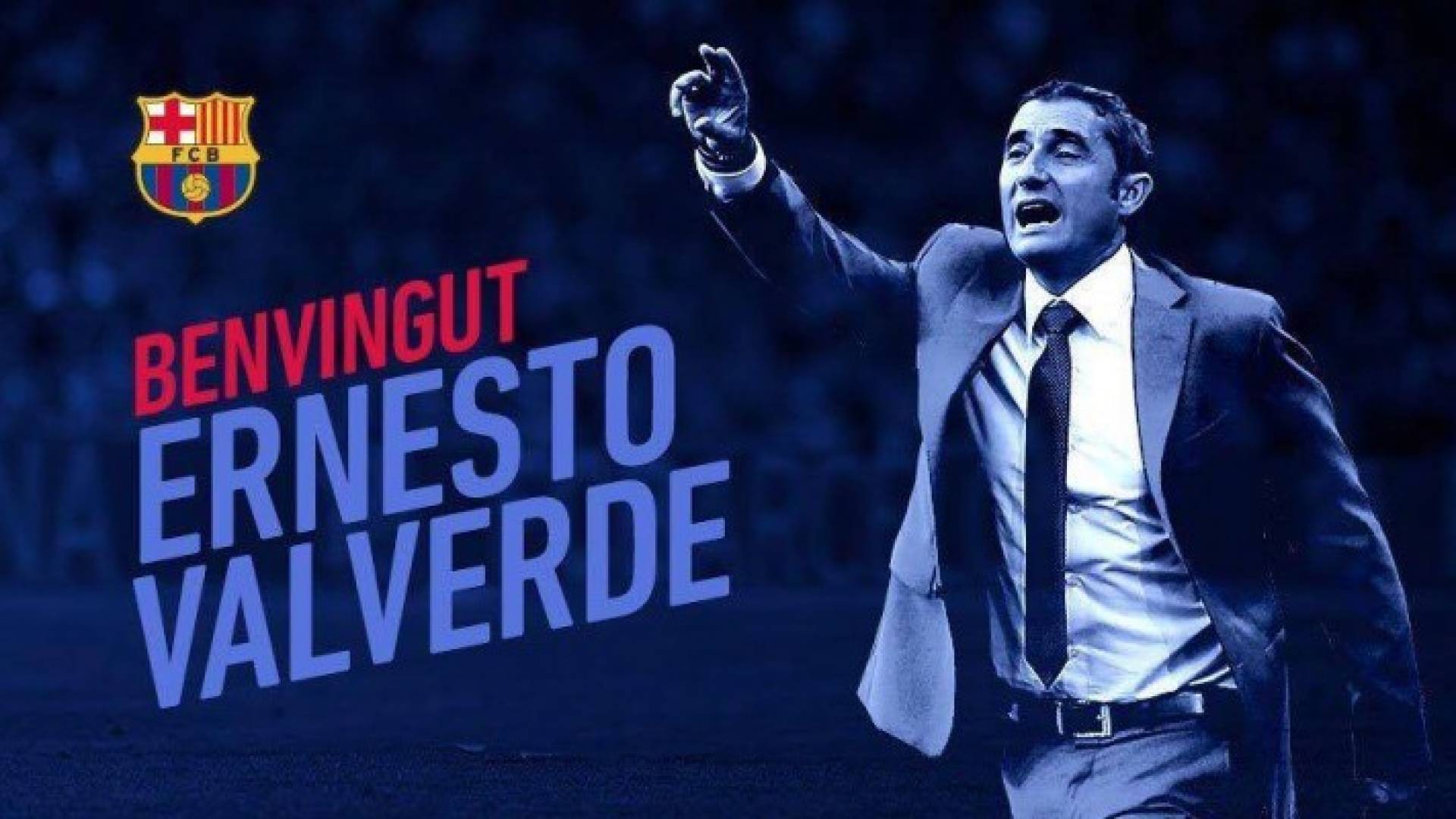 برشلونه يكشف رسميا عن مدربه الجديد