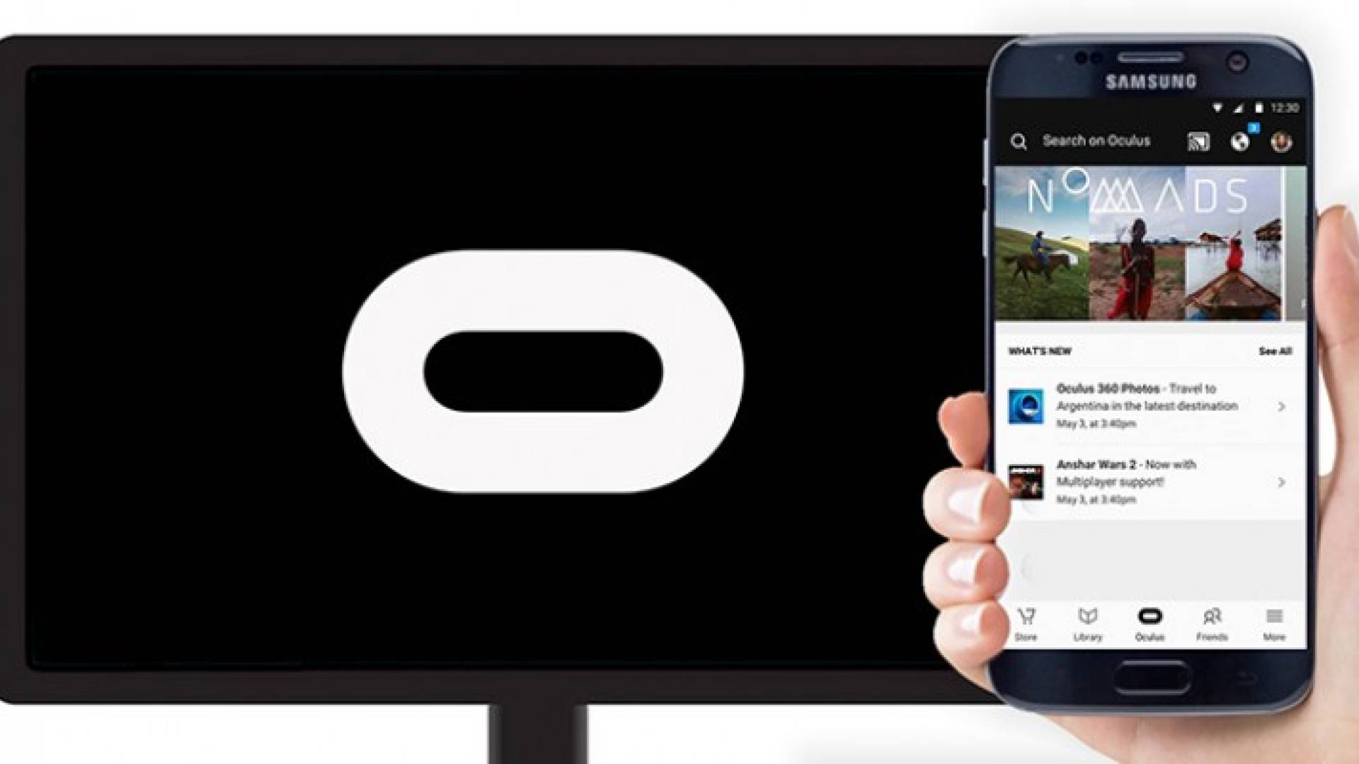 نظارة الواقع الافتراضي Gear VR تدعم البث إلى التلفاز عبر كروم كاست