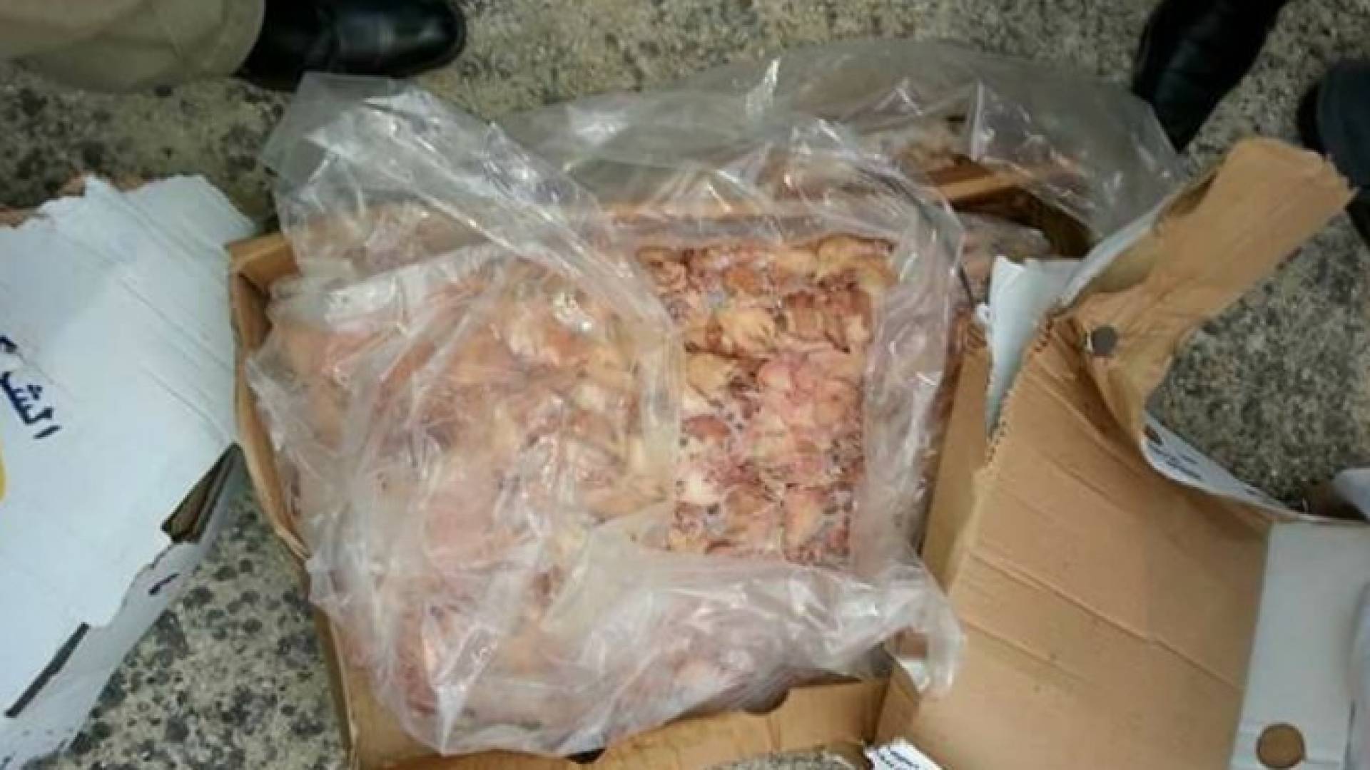 الدجاج الفاسد