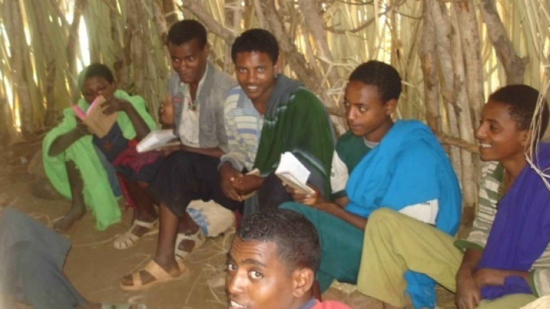 طلبة مدارس من إثيوبيا 
