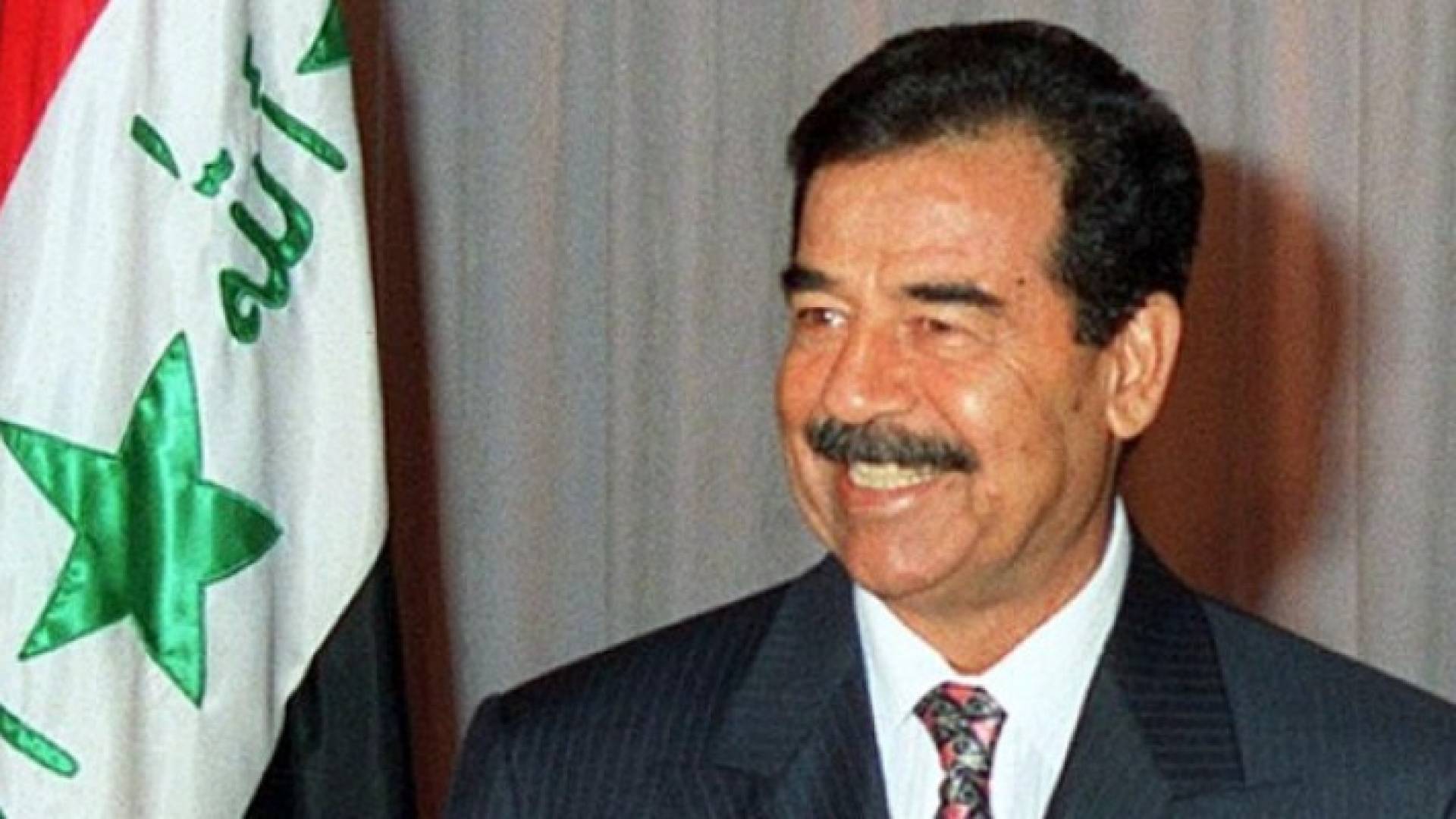  الرئيس العراقي الراحل صدام حسين