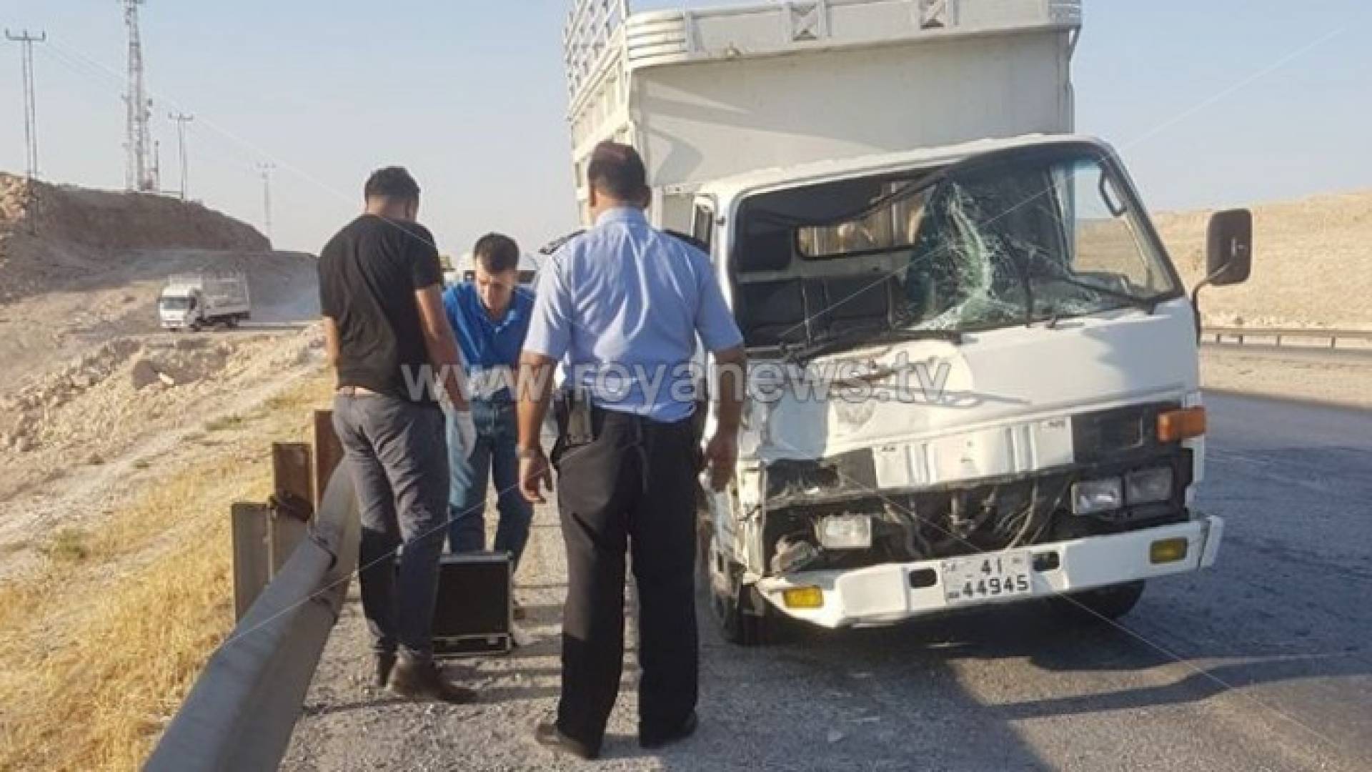 صورة من الحادث