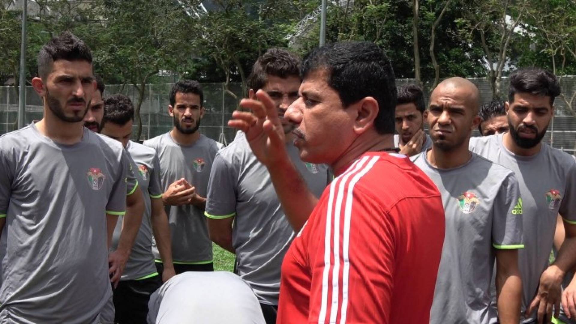 من تدريبات المنتخب الوطني