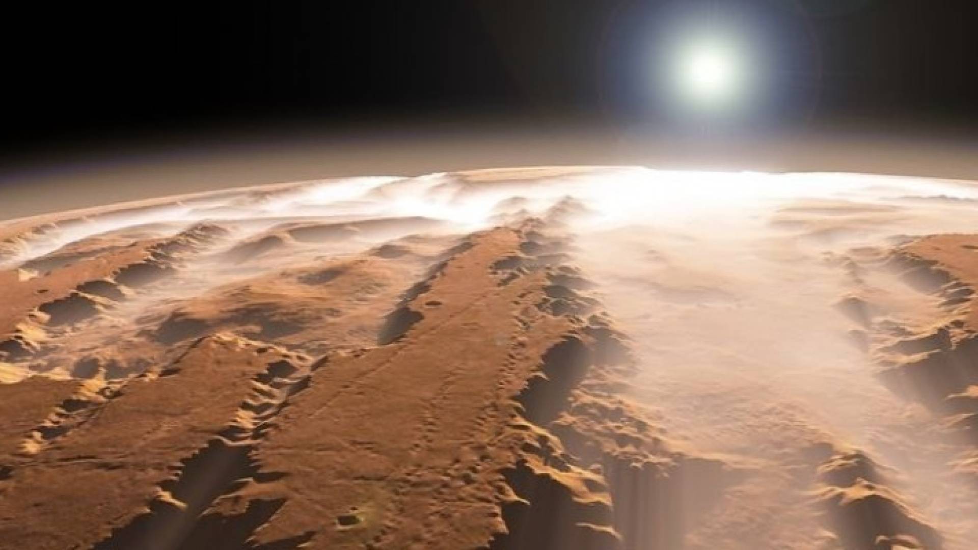 العلماء يؤكدون وجود محيط عملاق على سطح المريخ قديما 