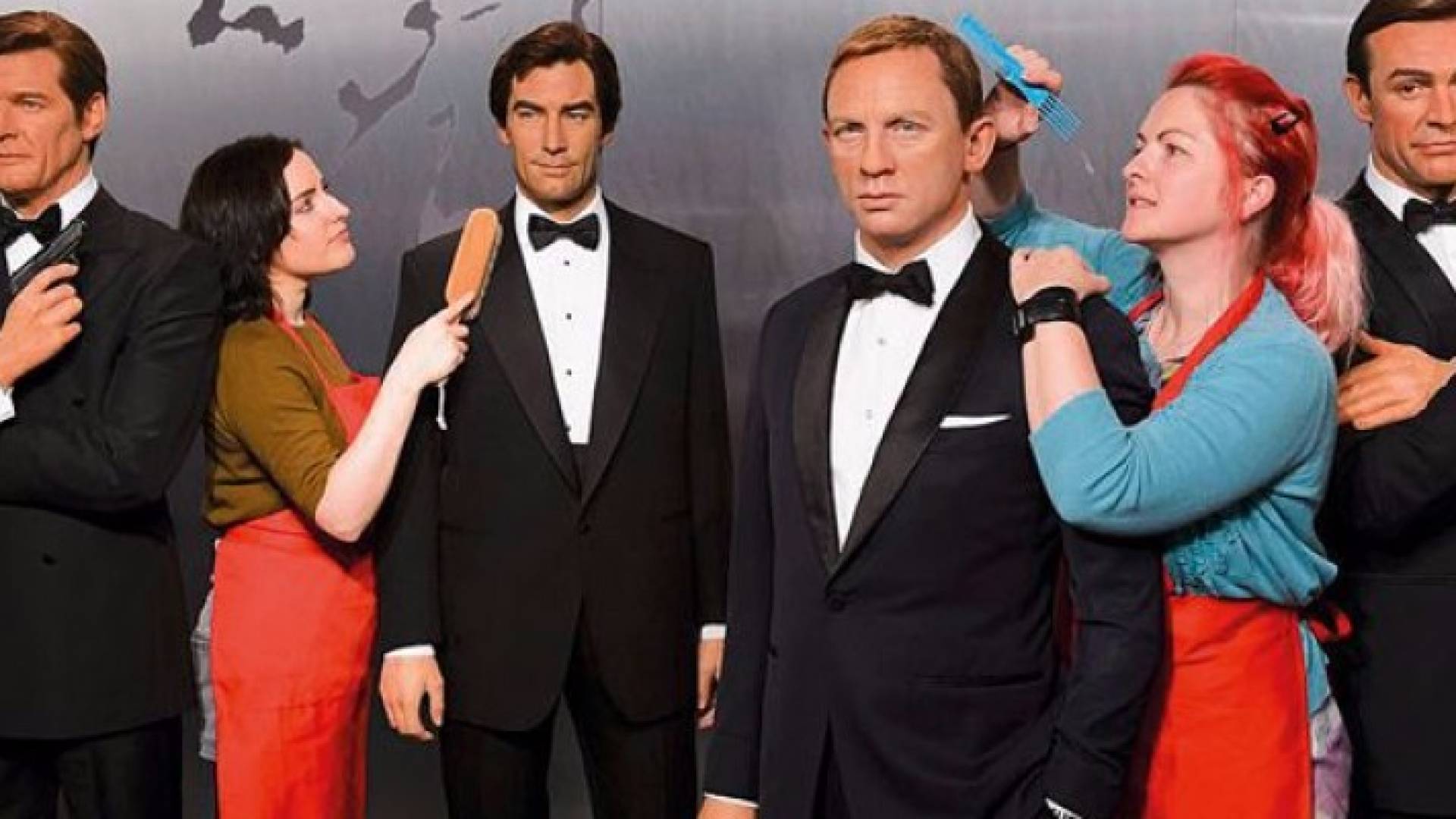 مجسمات من الشمع في متحف مدام موسو في لندن.