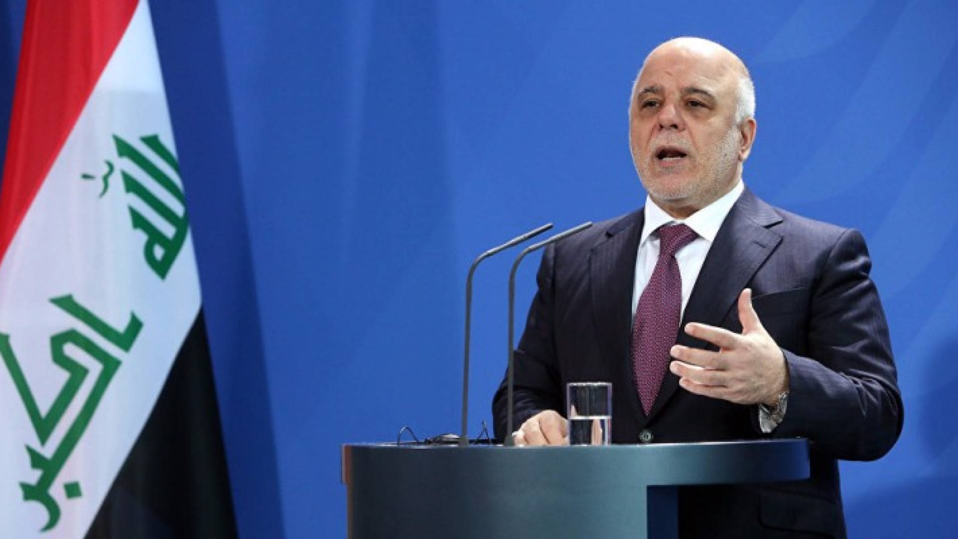 رئيس الوزراء العراقي حيدر العبادي
