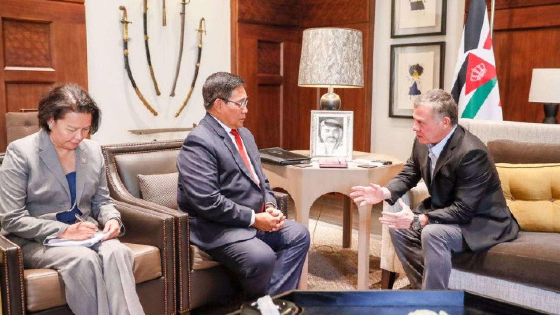 جانب من اللقاء