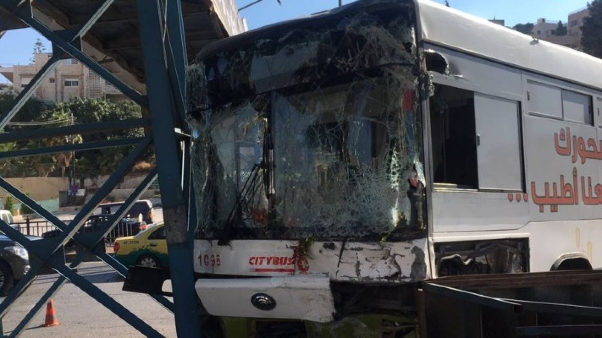 صورة من الحادث