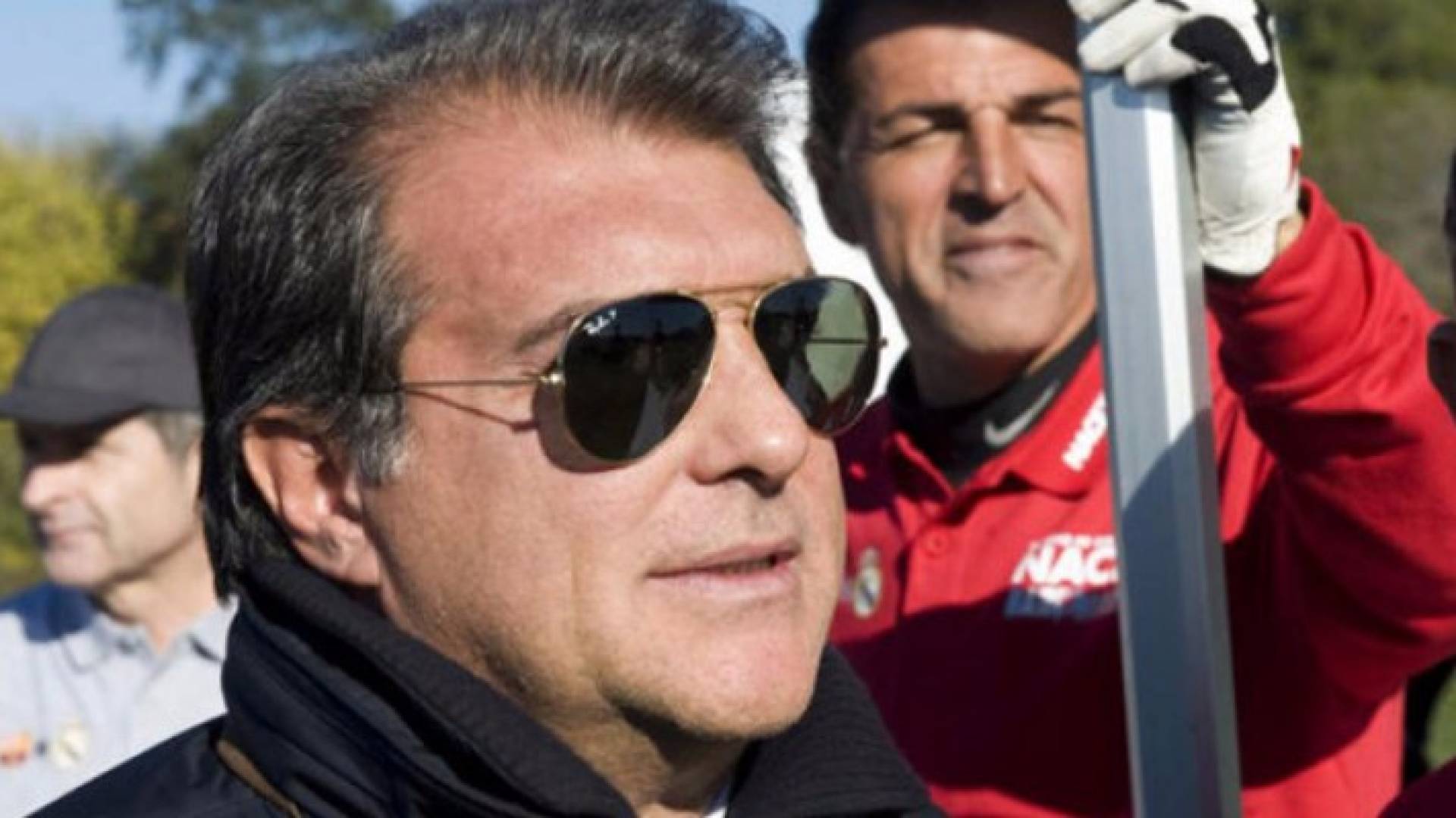 رئيس برشلونة السابق خوان لابورتا 