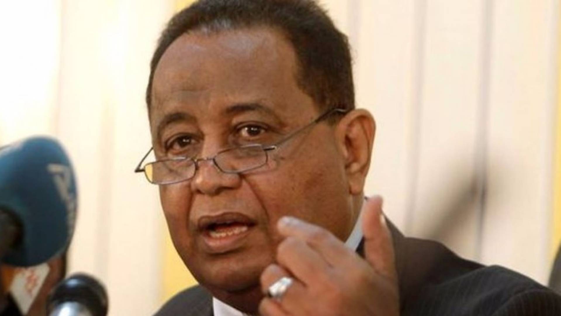 وزير الخارجية السوداني ابراهيم غندور