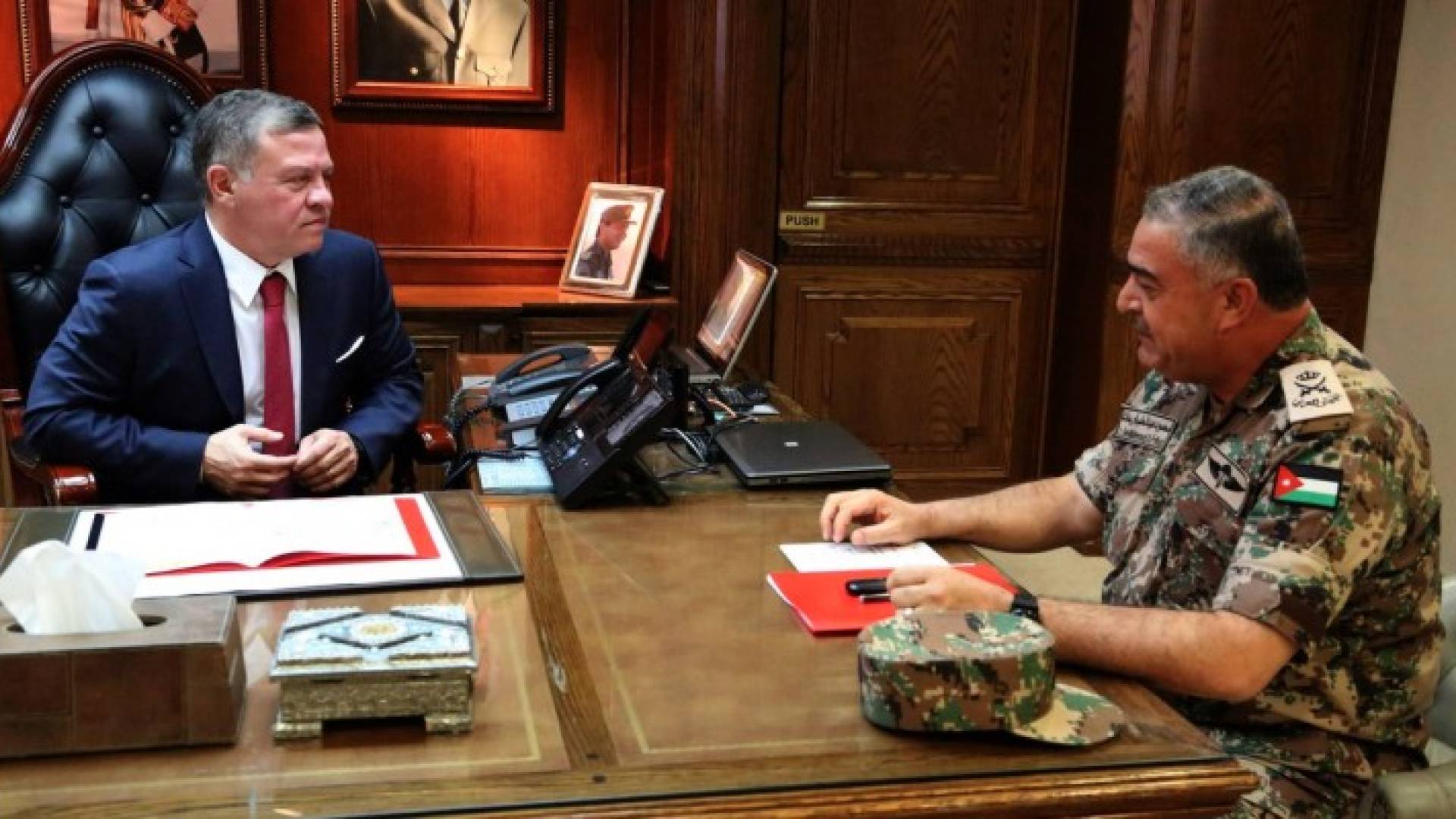 جانب من الزيارة 