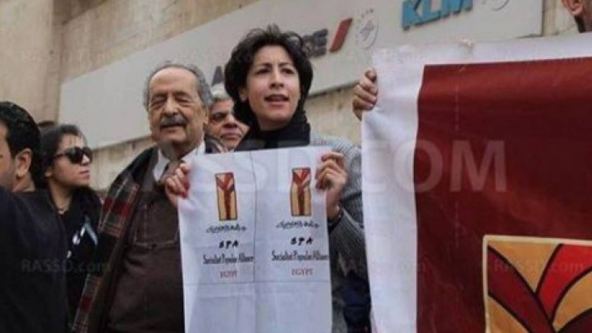 الناشطة اليسارية شيماء الصباغ 