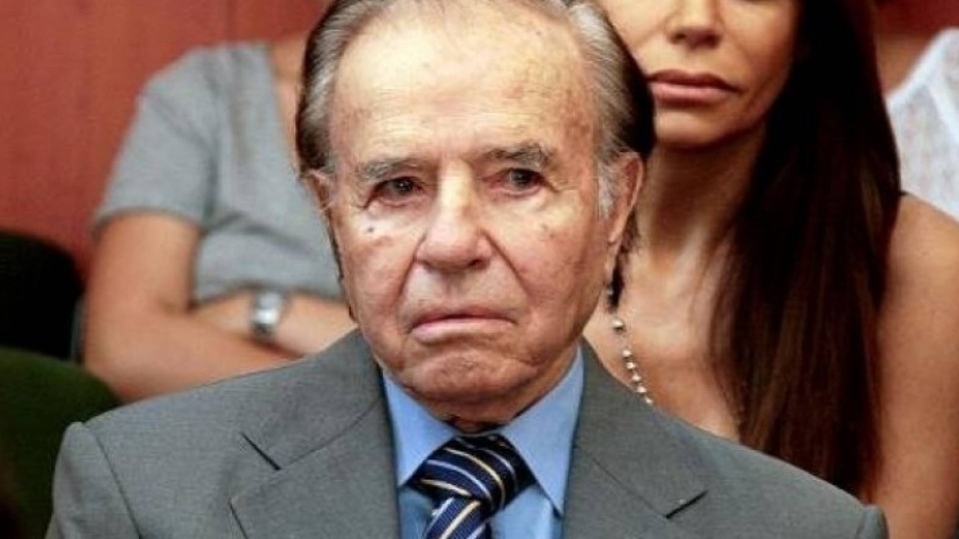 الرئيس الارجنتيني الاسبق كارلوس منعم