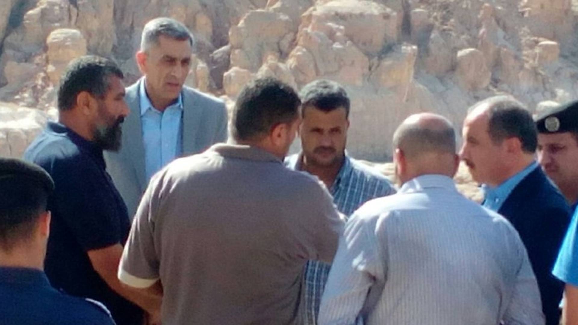 وزير النقل يزور منطقة حادث المعتمرين 