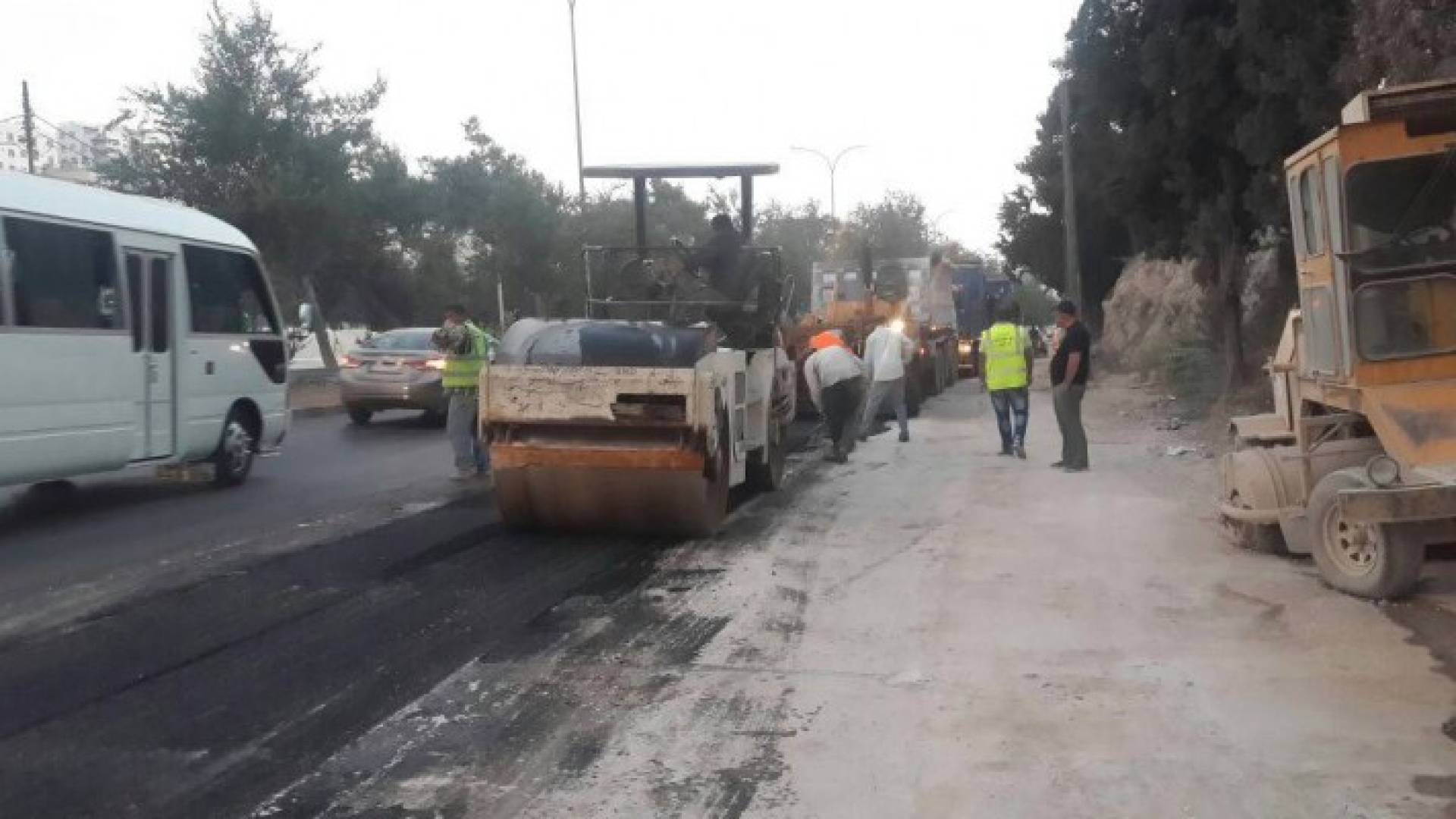 إنجاز خط تصريف مياه الأمطار ما بين إشارات ألبا هاوس والمواصفات والمقاييس