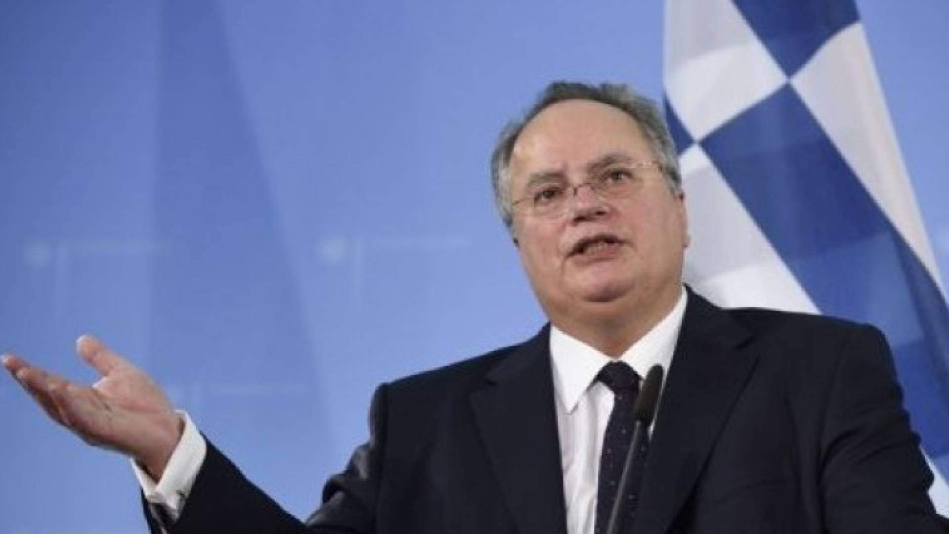 وزير الخارجية اليوناني نيكوس كوتزياس