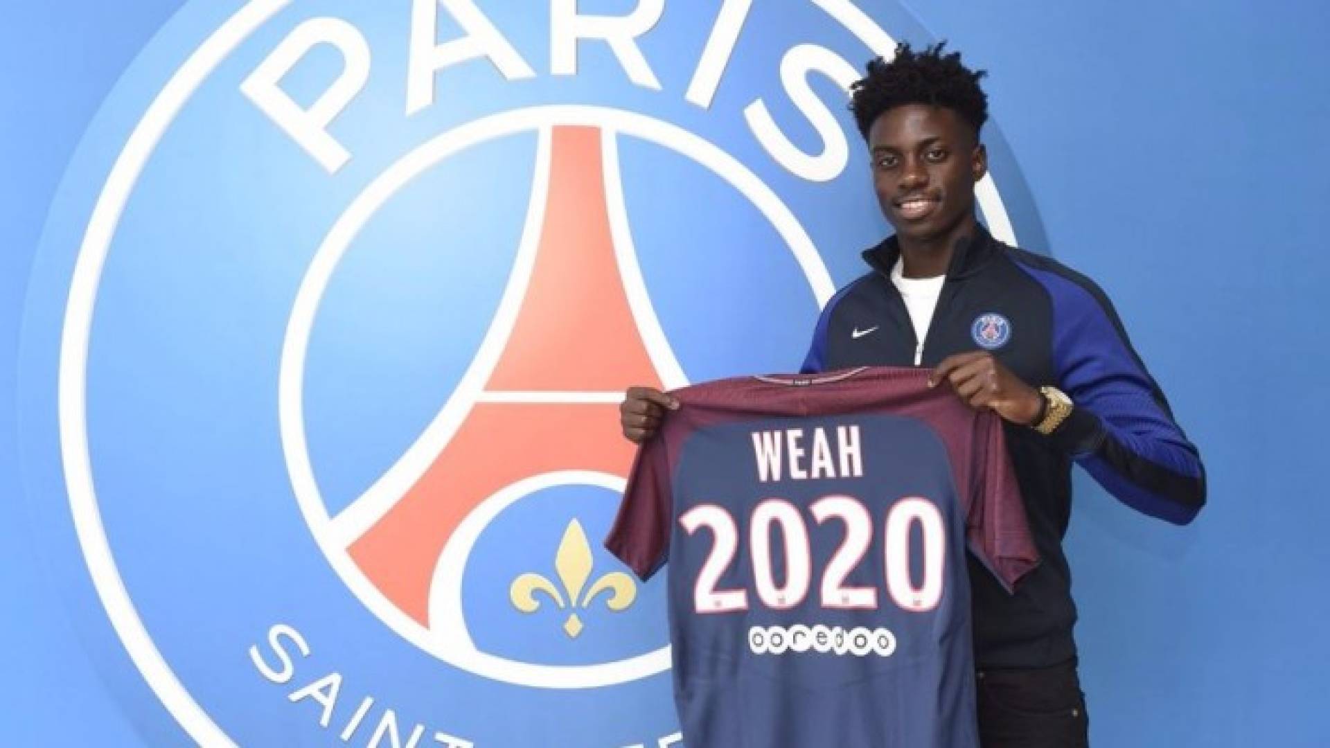 نجل جورج وياه يوقع عقدا احترافيا مع سان جيرمان